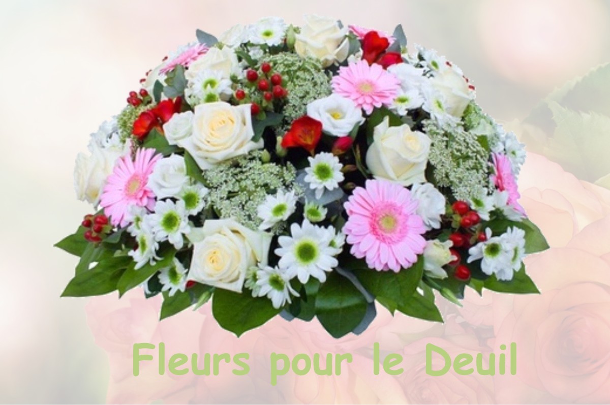 fleurs deuil SAINT-AUBIN-DE-LANQUAIS